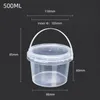 plastic bucket with lid