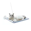 Łóżka kota meble urocze hamak wiszący wygodne słoneczne zwierzęta domowe Accessoires mocowanie okna produktu dla zwierząt miękki