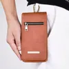 coque de ceinture de téléphone mobile en cuir