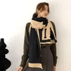 デザイナーのための冬のスカーフパシュミナウォームスカーフファッションクラシック女性を模倣するカシミアウールロングショールラップ65*180cm