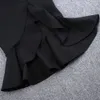 Ocsstrade Sexy Black Bandage Платье Прибытие Лето Женщины Русалка Bodycon Знаменитости Вечерний клуб 210527