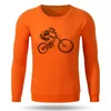Men's Hoodies & Sweatshirts Autumn Winter Warm Fleece Linner Men Oversize Bike Print Plus Size Pullovers Novelty Sweatshirt