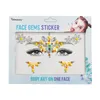 Acrylic paste stickers DIY Mermaid facial jewelry brow patch crystal diamond sticker eyes and body temporary tattoos