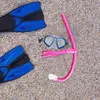 Accessori per piscina Immersioni libere Snorkel anteriore Silicone Nuoto Tubo di respirazione subacquea per bambini Adulti Comodo staccabile