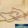 Damen-Armbänder aus Edelstahl in Roségold, Perlenarmband, Schmuck, Glückskatzen-Perlenarmband, Geschenk, Großhandel, Fabrikpreis, Expertendesign, Qualität, neuester Stil