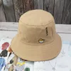 HARAJUKU CARTOOND DRIDKA KAPATA KAPA FISHERMAN CAPS Modna moda dla kobiet haft haft bawełna bawełna na plaży plażowe czapki szerokie BR7014406