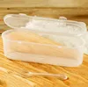 250 ml Ice Cream Box Lange Transparante Plastic Doos voor Mousse Pastry Cheese Cake Holder Dozen