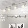 Rotatable Led Ceiling Light Showcase With GU10 Bulb Living Room Cabinet Spot Lighting Lights