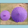 우산 가정용 잡화 가정 정원 중국어 컬러 패브릭 우산 화이트 파라 솔스 중국 전통 무용 컬러 파라솔 일본 실