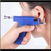 Pro Steel Ear Nose Navel Body Gun Tool Kit 98 Stks Instrument Studs Set Blue Drop EO1HF Kits 7BMB6