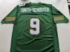 SJZL Rare Football Jersey Homens Juvenil Mulheres Vintage Poly LBC 9 Juju Smith-Schuster High School Jerseys Tamanho S-5XL Personalizado Qualquer nome ou número