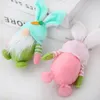 Poupée de lapin Gnome de pâques, fournitures de fête, oreilles de lapin en peluche, ornements, poupées naines, cadeau pour enfant, décoration de la maison, ZC737