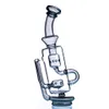 Hopah rökningstillbehör Glas Bong Dab Oil Rig Pipe Water Pipes Carta Glass Recycler Peak Top Top