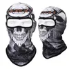 Tampas de ciclismo máscaras crânio impressão bandana balaclava máscara facial completa cachecol ao ar livre pesca caça caminhadas pescoço gaiter capa escudo220w