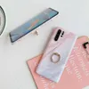 Classic Marble Phone Cases For Samsung A52 A72 A51 A71 A32 A42 A12 S20 FE S21 S10 S9 S8 Plus Ring Holder Soft Back Cover