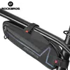 Borsa da bici ROCKBROS 1.5L Impermeabile riflettente Grande capacità Telaio tubo superiore anteriore Resistente all'usura Bicicletta da strada MTB 220222