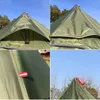Tienda de campaña Viaje a prueba de agua y anti-viento que viaja con chimenea 3-4 Tents Tents Tolding Shelter Shelters