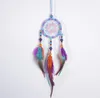 National Style Dream Catcher Hand Mad Feather Pendant Antik Imitation Circular Net Home Room Decor Wall Art And Crafts SN5469