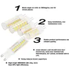 Lampada LED G9 AC220V 110V Lampadina LED dimmerabile senza sfarfallio 2835SMD 6W 690LM Lampadario super luminoso Sostituisci le lampade alogene da 70W D3.0