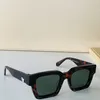 Sonnenbrille für Frauen OMRI012 Klassische schwarze Schwarze Full-Frame-Augenschutzmodet off 012 Männer Brille UV400 Schutzlinsen Designer 281d