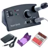 3 Renk Elektrikli Tırnak Matkap Makinesi 35000RPM Manikür Pedikür İpuçları için Parlatma Freze Kesiciler ile Parlatma Profesyonel Nails E-Dosyası