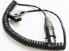 High Quality Coiled D-Tap Dap 2Pin Male to XLR 4pin Female Cable For DSLR Rig Power V-Mount/1PCS