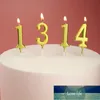 Décoration de douche de bébé numéro bougies d'anniversaire enfants bougies d'anniversaire pour gâteau fête fournitures décoration décorations de fête d'anniversaire