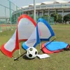 Soccer Ball Net Goal Football Gate Game Goalkeeper Cloth 4color Football Nets Outdoor5292420