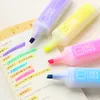 Highlighters 1pc Kawaii Kleur Inkt Pen Marker Pennen Highlighter Student Schilderij Graffiti School Kantoorbenodigdheden Leren Briefpapier SL1174