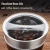 USB Electric Portable Grinder Coffee Bean Mill Rostfria Stål Office Home Mills Tools