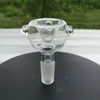 Pote de tubo de vidro transparente Alto Borossilicato de 14 mm de tubo de 19 mm Acessórios para pistolas de vidro