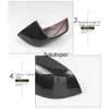 New Model3 Car Side Mirror Cover for Tesla 3 2021 Accessories ABS Carbon Fibre Three