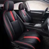 2021New على غرار أغطية مقعد السيارة المخصصة لـ Honda Select Civic Luxury Leather Seat Auto Auto Auto Auto ANTIFIERING PROTTER STIL SLIP S2622