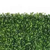 12st konstgjord häckanläggning UV -skydd inomhus utomhus integritet staket heminredning bakgård trädgård dekoration gröna väggar 642 R9746450