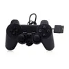 Game Controllers & Joysticks Black Wired Controller 1.8M Double Remote Joystick Gamepad Joypad For 2 PS2 K5 Practical