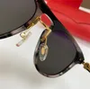تصميم أزياء جديد نظارات شمسية 0664 إطار تجريبي بسيط ومتعدد الأسلوب الصيفي في الهواء الطلق UV400 حماية مع BO9650976 الأصلي