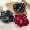 Fashion Women Elastic Hair Bands Wholesale Scrunchies Ponytail Holder Bandana Scrunchie Ties For Girls Accessories