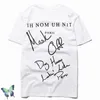Męskie koszulki Lato IH Nom Uh Nit Maska Ludzie Drukuj T Shirt Mężczyźni Kobiety Wysokiej Jakości Bawełniana Koszulka Trendy Hip-Hop