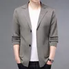 SSS spring dress European and American fashion men's sweater cardigan casual solid color comfortable design Blazer coat