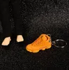 2020 3D Sports Shoes Keychains Cute basketball Key Chain Car keys Bag pendant Gift many color