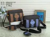 HH M45965-M69443 Men 3pcs set Pochette Trio Postman bag Messenger Designer Crossbody Bags Bolsillo con cremallera desmontable y ajustable 262W