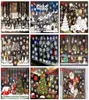 Christmas Window Stickers Merry Xmas Decorations Kids Room Wall Decals Festive Party Supplies 26 Designs Optional BT6697