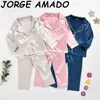 Baby Pajama Sets Boy Girl Home Set 2PCS Outfits Pure Color Bourette Long Sleeve Sleep Wear Clothes 1-7T E20297 210610