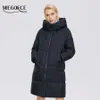 Miegofce الشتاء النساء معاطف بسيط أزياء طويلة سترة المهنية سترة فام معطف D21858 211008