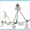 Крюки хранилище дома организация Home Gardenhooks Rails Decorative Plate Holder Picture рамка Art Sampe Display Fo5865595