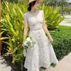 Arrival Summer High Quality Women's Self Portrait Runway Backless Elegant Female Floral Embroidery Dress Vestido 210529