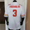 Maryland Terrapins Football Jersey NCAA College Taulia Tagovailoa Red White Size S-3xl All Ed Młodzież