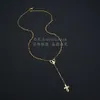 Pendentif religion occidentale vierge marie pendentif Long collier de perles fait à la main chaîne de pull204e7752487