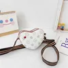 Bolso de mano para niños, monedero para niñas, riñonera a la moda, bolso cruzado, bolsos de diseñador de lujo, minibolso de cuero PU