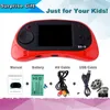 Console de jeux portable RS-8 pour enfants Retro Arcade Gaming Player avec 260 anciens lecteurs de jeux portables cadeau de batterie Li-ion USB classique